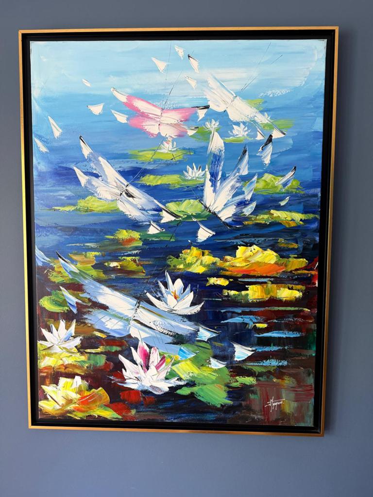 Peinture à l’huile originale d’Antonio Palmieri., Ophalen