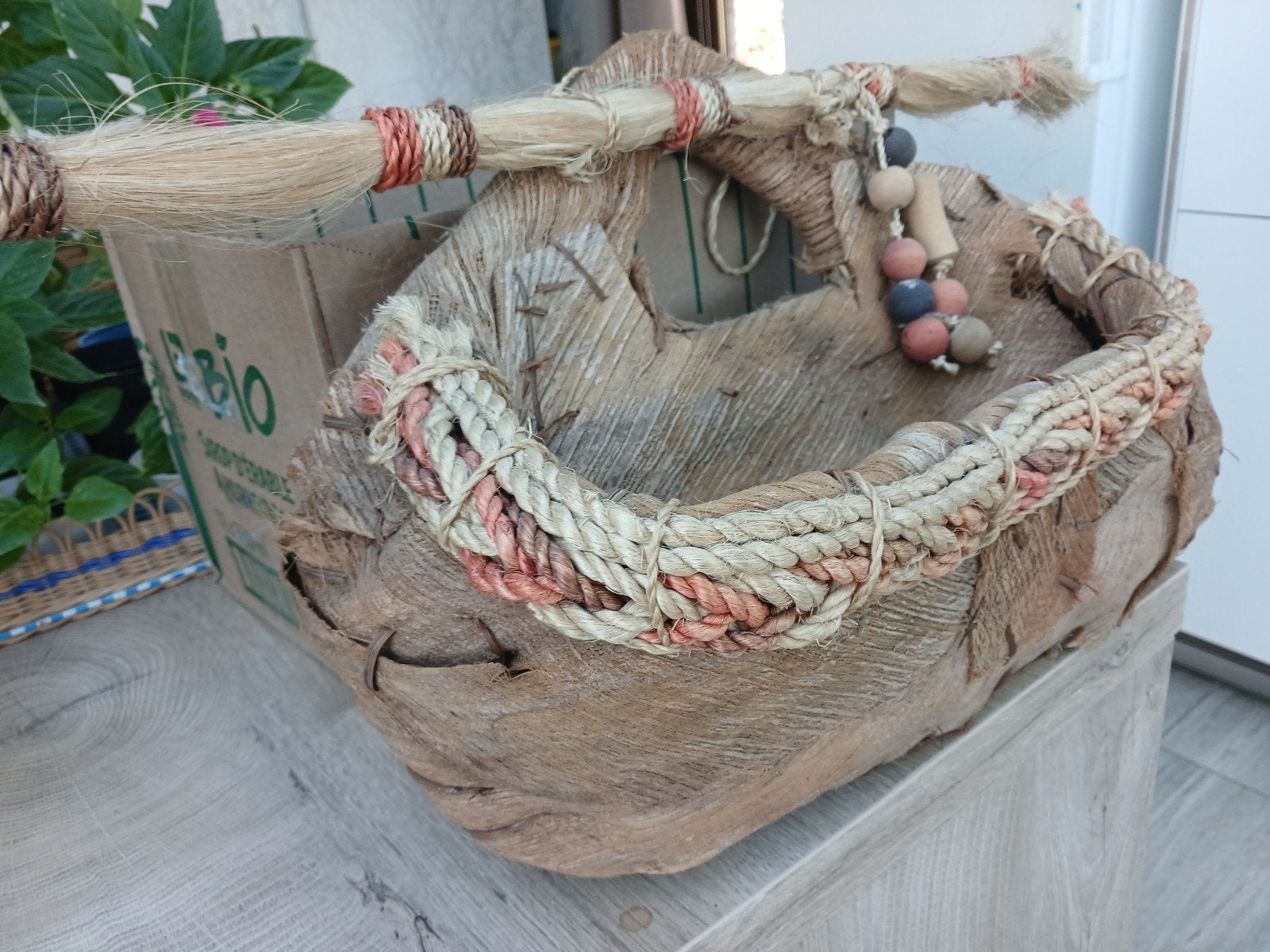 Panier de décoration indienne, Enlèvement, Panier