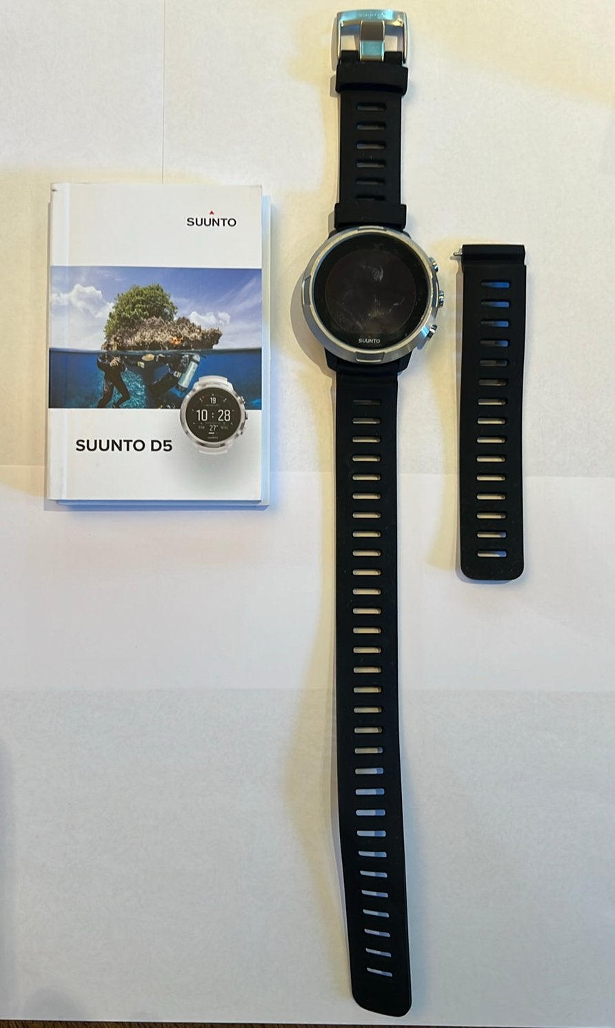 Suunto D5 black, Ophalen, Zo goed als nieuw, Duikcomputer
