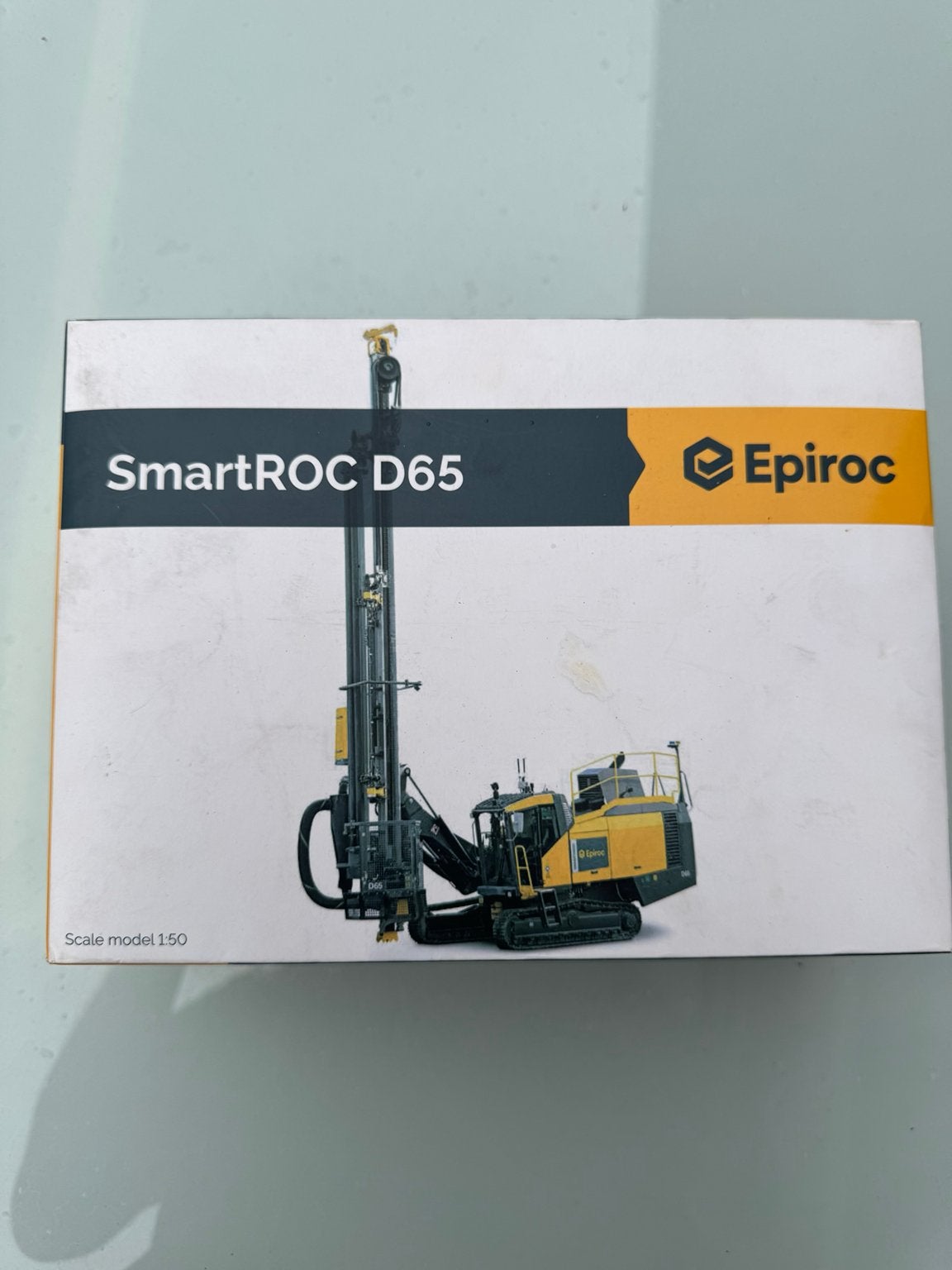 Epiroc SmartRoc D65 1:50 - Model - Nieuw origineel verzegeld, Verzamelen, Automaten | Overige, Ophalen of Verzenden, Nieuw