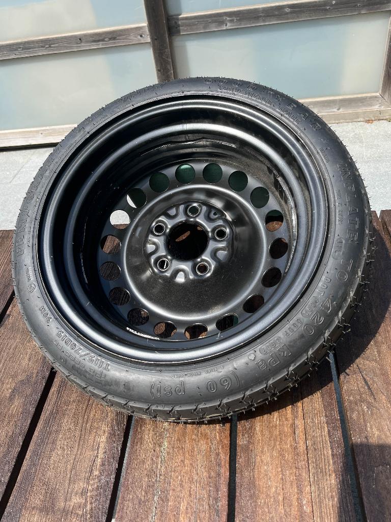 Reservewiel Goodyear T115/70D15 tubeless, Autos : Pièces & Accessoires, Pneus & Jantes, Neuf, 15 pouces, Pneus et Jantes, 4 Saisons