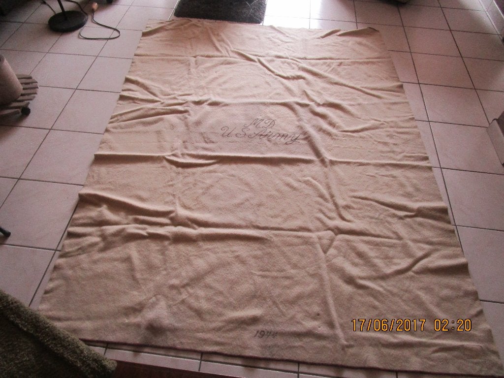Couverture, blanche, médicale, Enlèvement ou Envoi, Armée de terre, Autres types