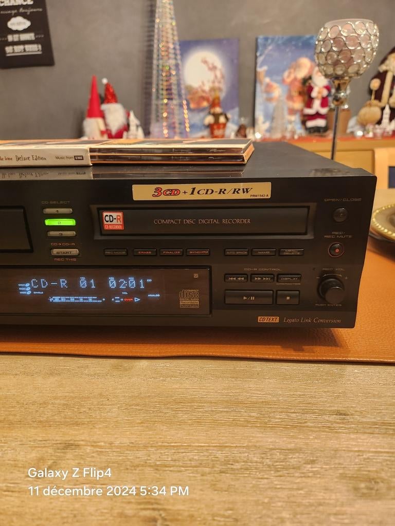 graveur cd pionner PDR-W839, TV, Hi-fi & Vidéo, Lecteurs CD, Enlèvement