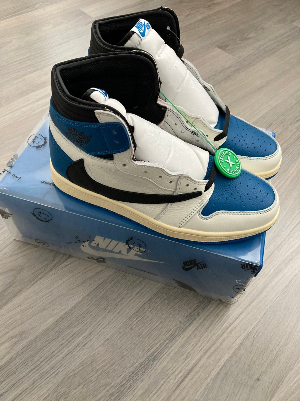 Nike Air Jordan 1 High Fragment Travis Scott, Vêtements | Hommes, Chaussures, Comme neuf, Enlèvement ou Envoi
