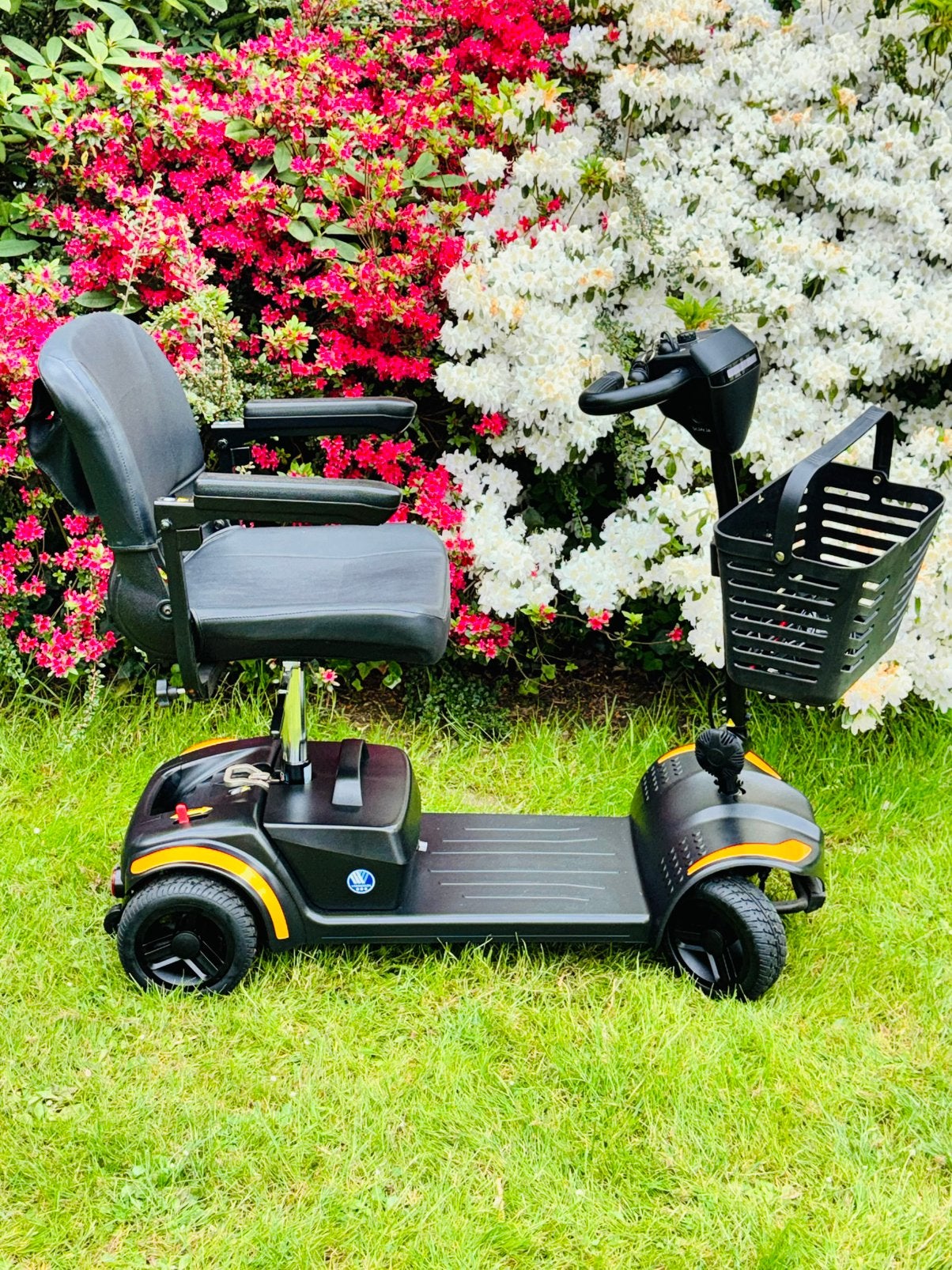 Démontable voiturette electrique Vermeiren One scootmobiel, Enlèvement ou Envoi, Pliant, Comme neuf, Fauteuil roulant électrique