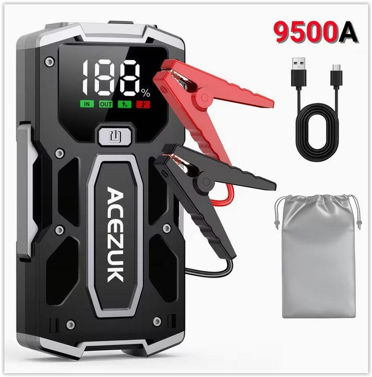 Démarreur de batterie de voiture portable 9500A, gra, Enlèvement ou Envoi, Neuf