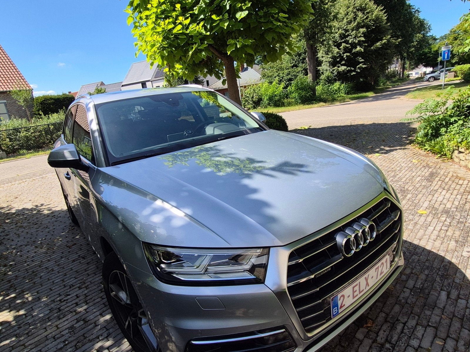 TE KOOP Audi Q5 diesel quatro 1e inschrijving 2018, Automaat, Q5, Leder, Particulier