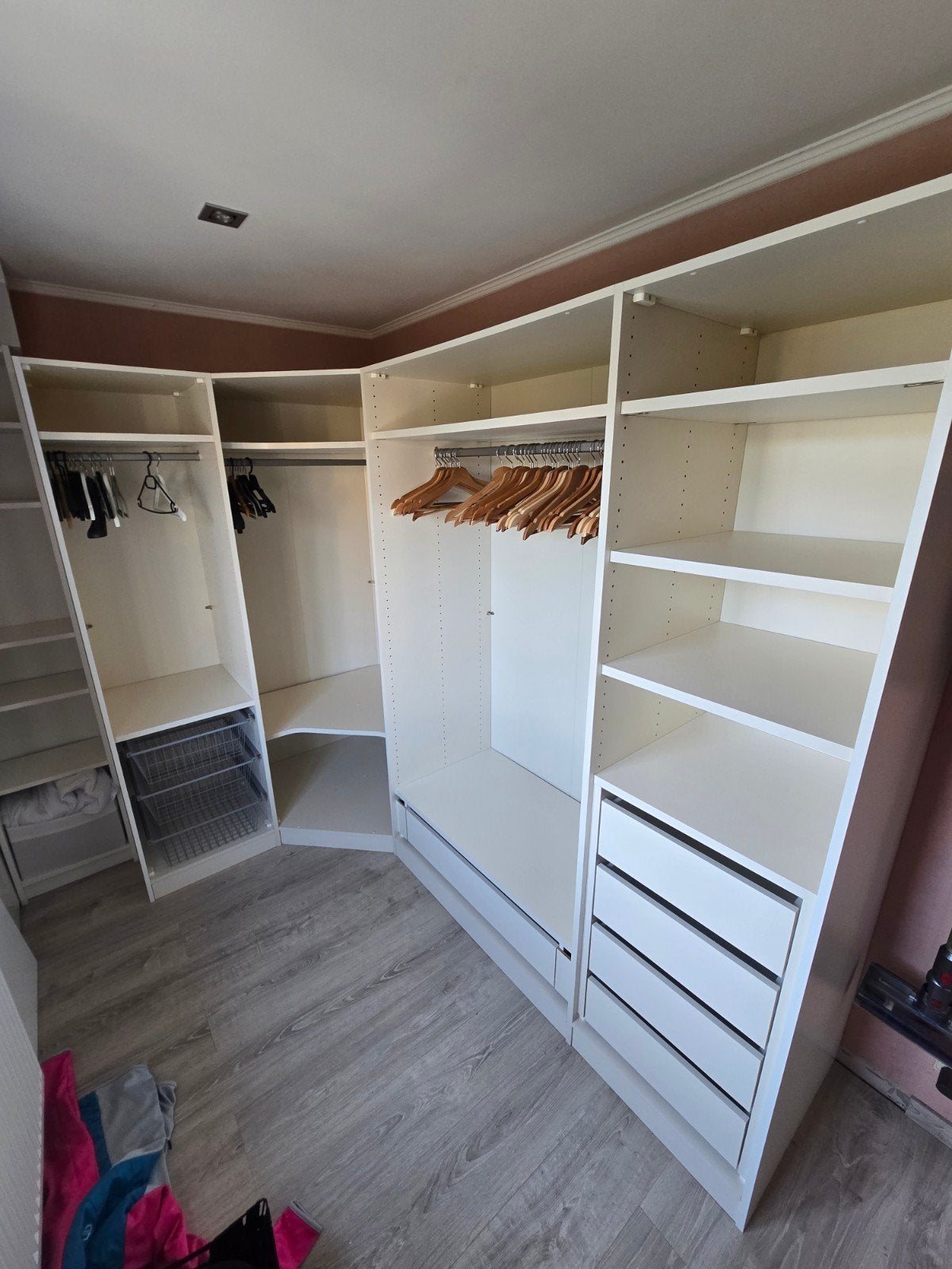 L vormige dressing kast, Ophalen, Zo goed als nieuw