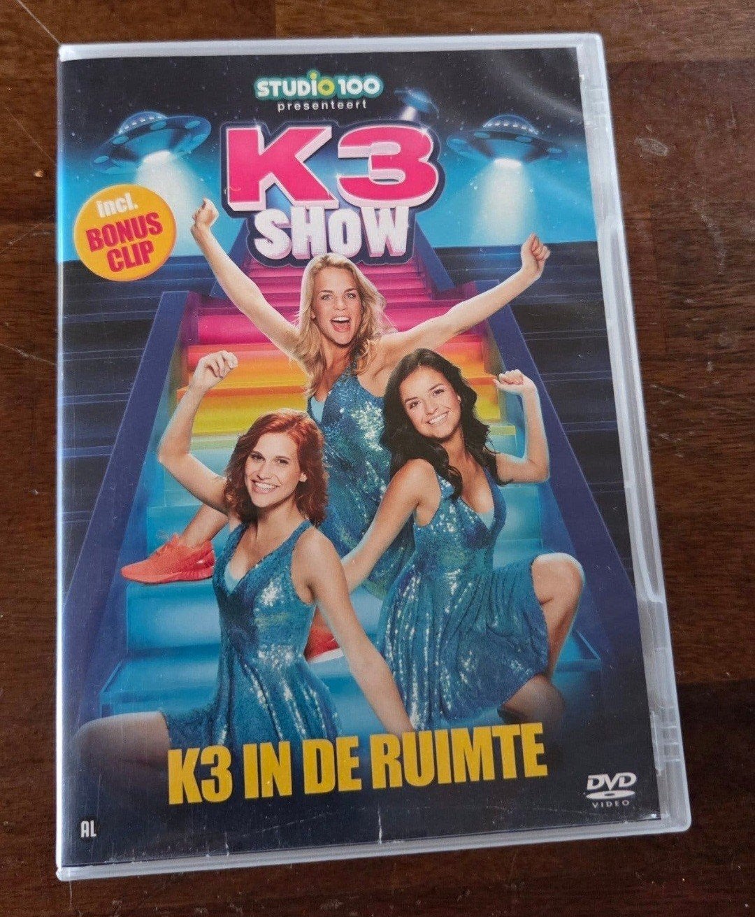 K3 in de Ruimte  - Dvd, CD & DVD, Enlèvement ou Envoi, Tous les âges, Comme neuf, Néerlandais