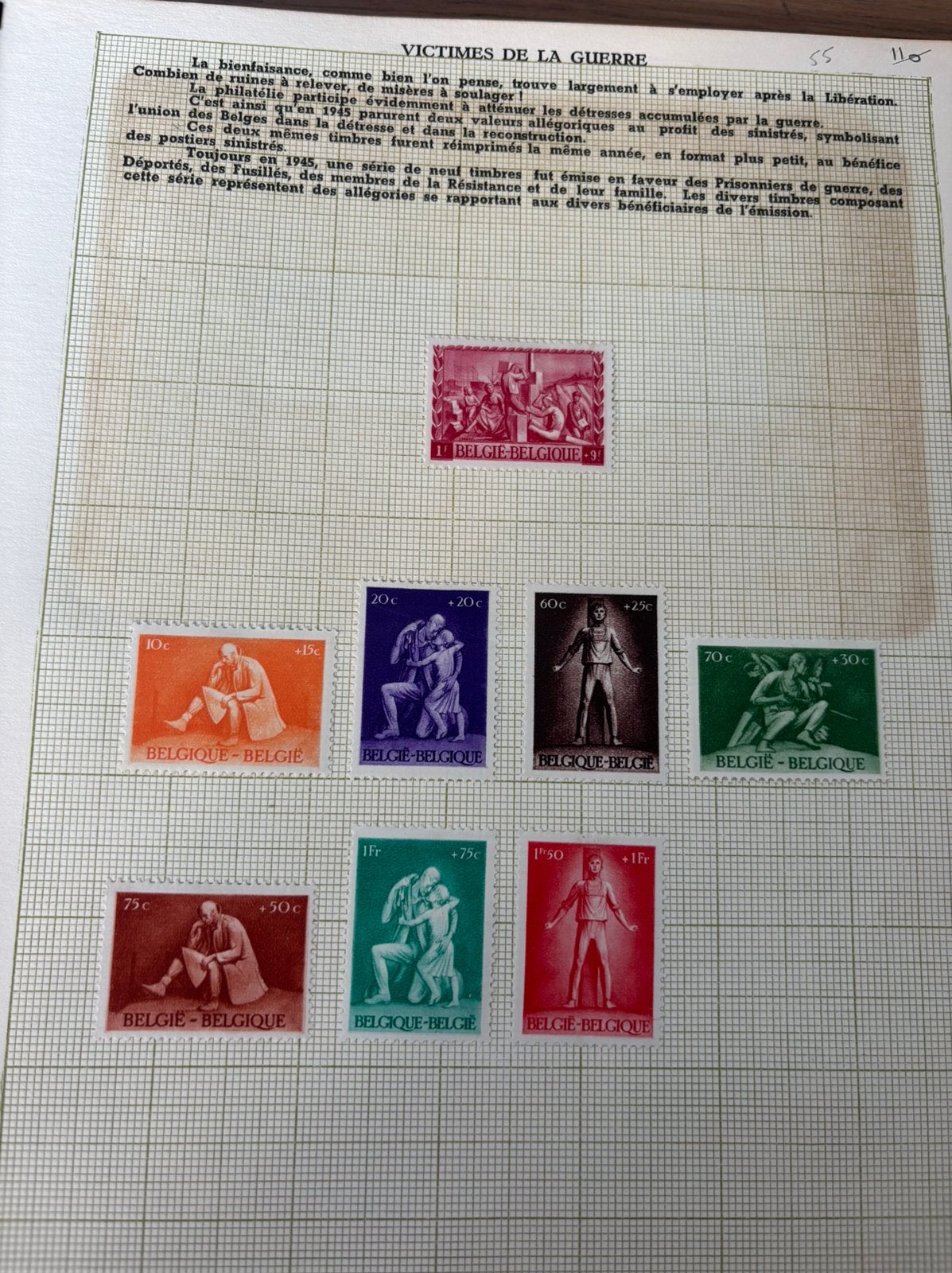 Oude Belgische postzegels, Enlèvement ou Envoi