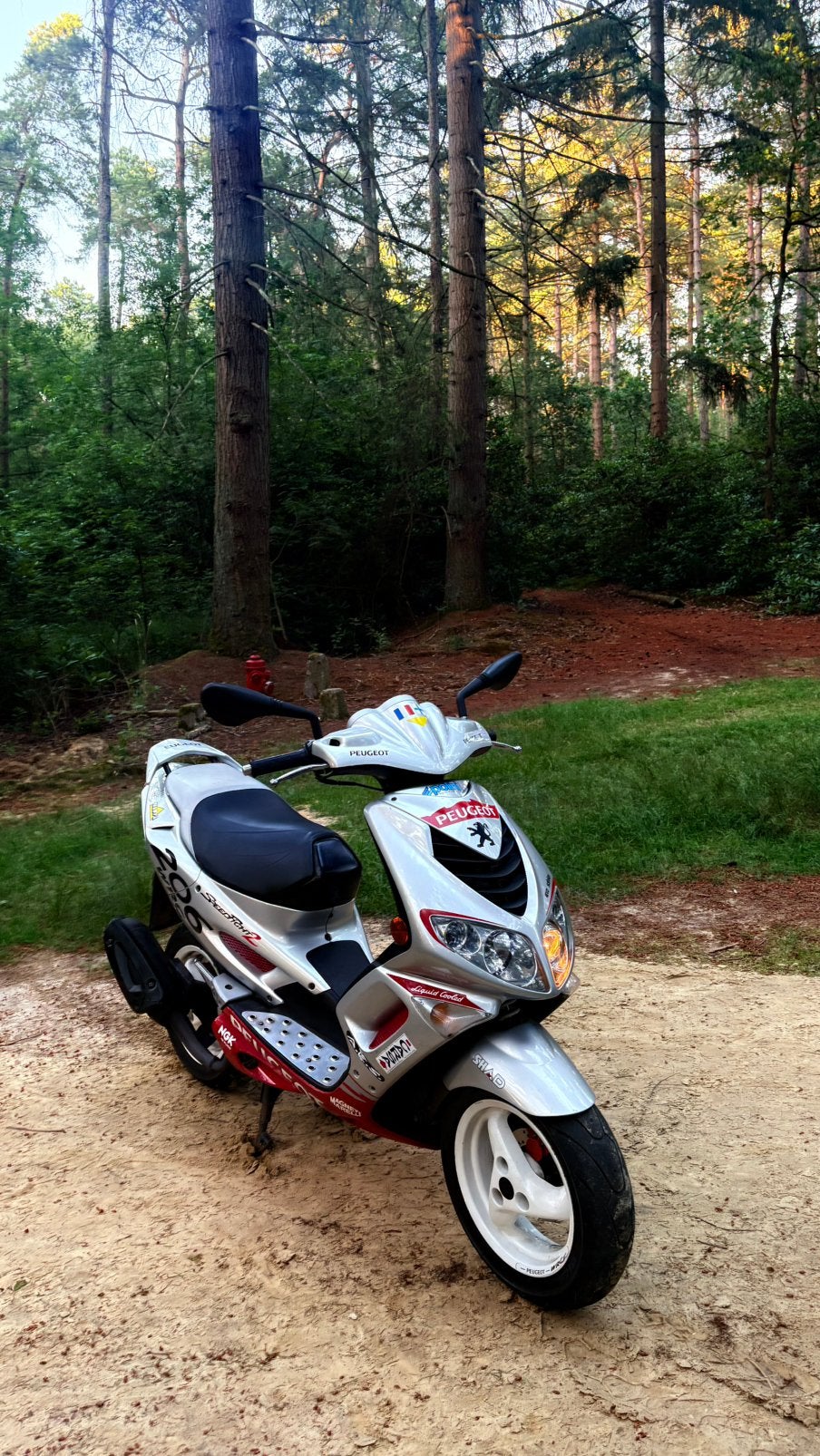 Peugeot Speedfight 2 LC (206 WRC Edition) – Volledig Inorde!, Fietsen en Brommers, Scooters | Peugeot, Ophalen, Zo goed als nieuw