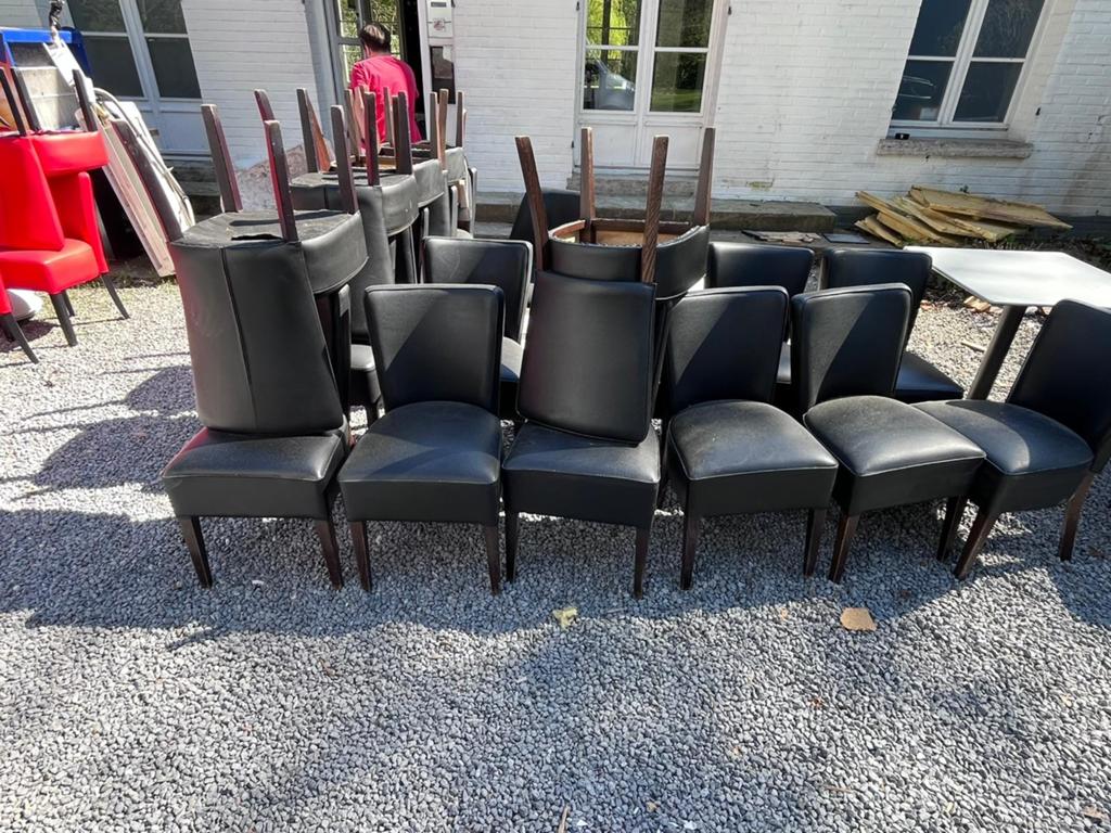 Lots de 23 chaises horeca  livraison possible, Tuin en Terras, Ophalen of Verzenden