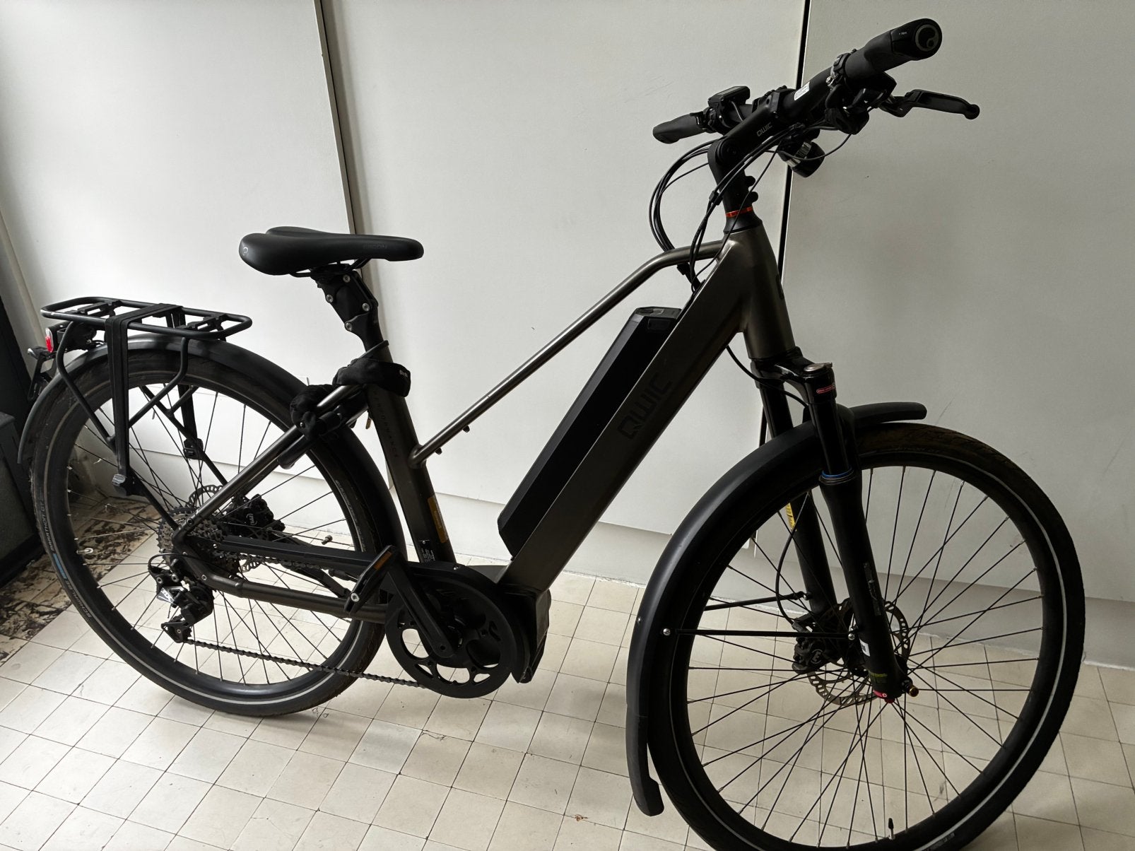 Speedpedelec QWIC MD11, Fietsen en Brommers, Elektrische fietsen, Ophalen, Gebruikt, 30 tot 50 km per accu, Qwic