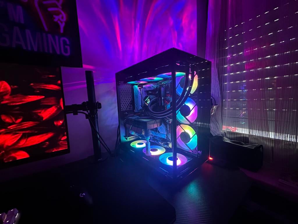 Full gaming pc setup - ROG STRIX B550- A GAMING, Informatique & Logiciels, Ordinateurs de bureau, Comme neuf, Enlèvement