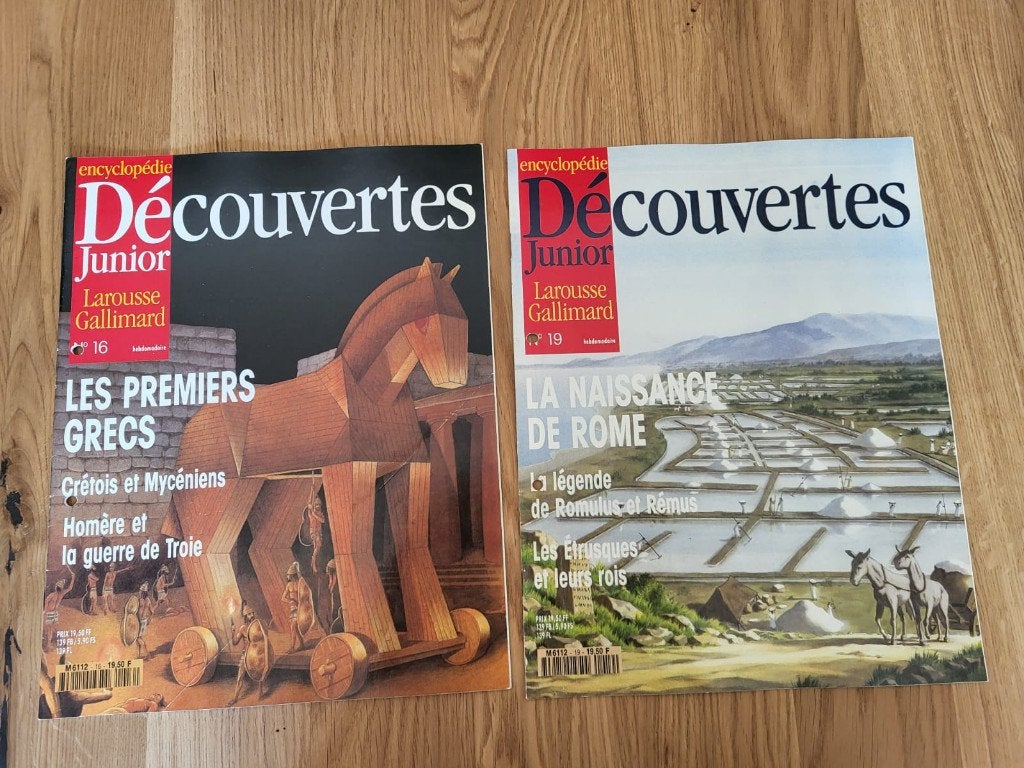 Magazines Découvertes Junior Larousse Gallimard, Enlèvement, Utilisé, Autres types