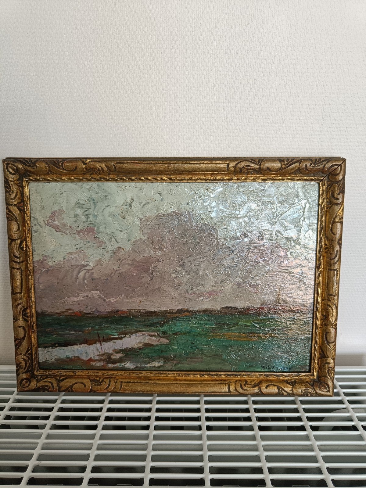 Robert Baudry ,olie, Antiek en Kunst, Ophalen, Gesigneerd, Paneel