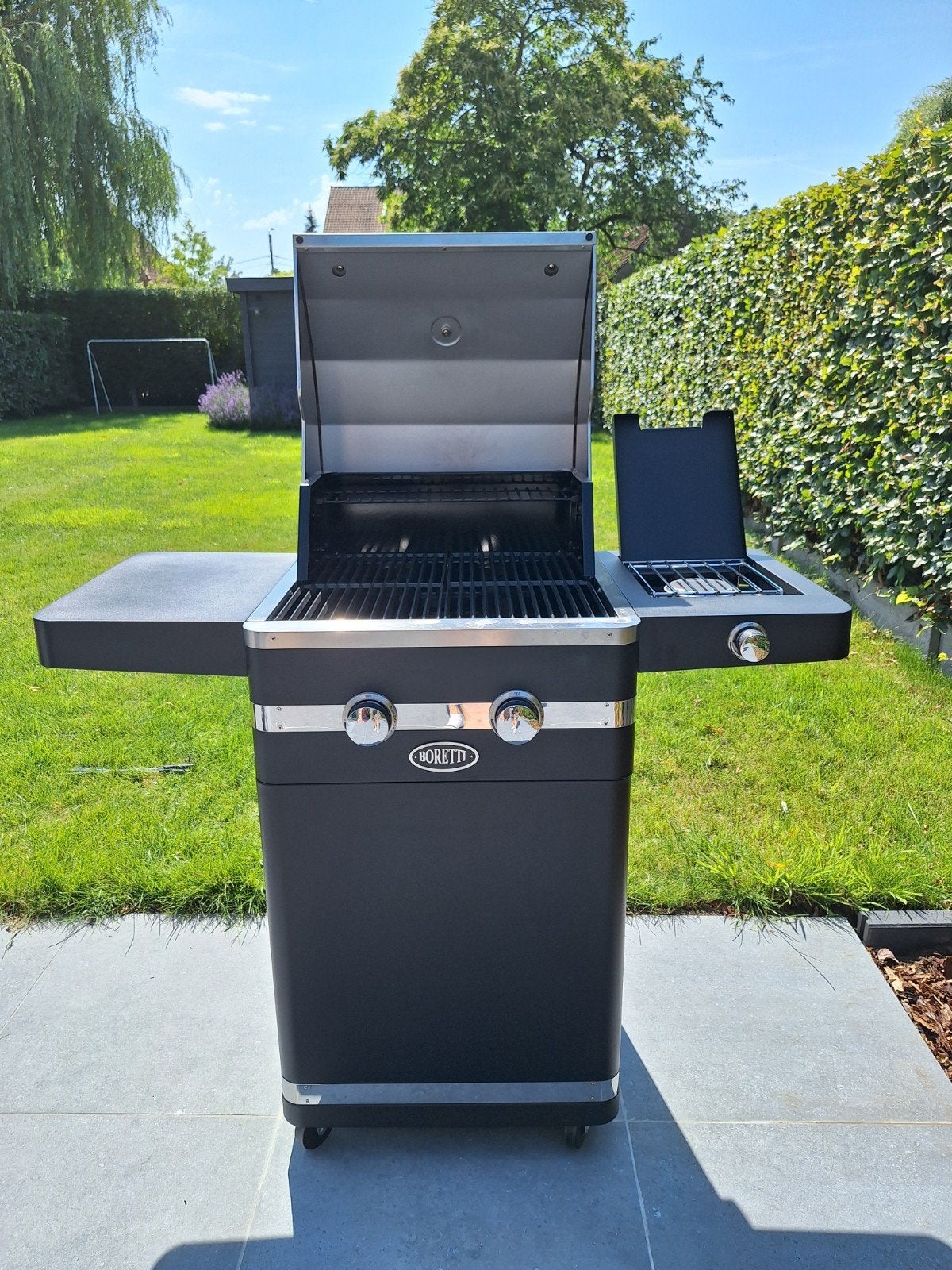 Boretti gas BBQ 3 branders incl. toebehoren: nog nieuw, -60%, Enlèvement, Neuf, Boretti