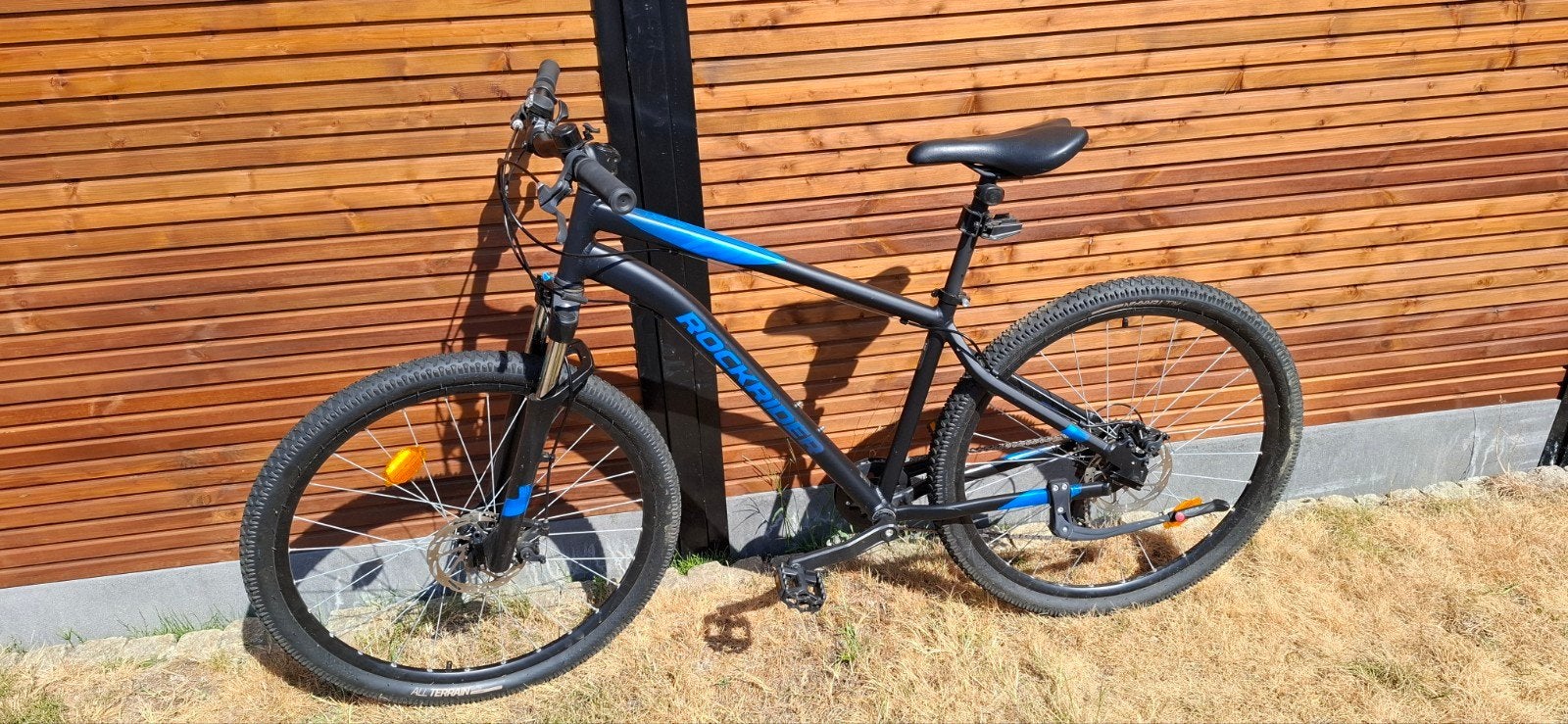 Rockrider 120 ST zwart/blauw 27.5'' maat L, Ophalen, Zo goed als nieuw, Overige merken