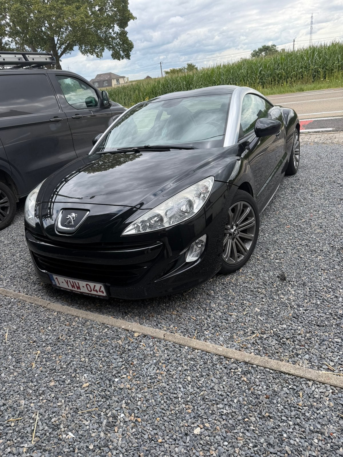 Schade auto, Auto's, Stof, Zwart, Zwart, Handgeschakeld