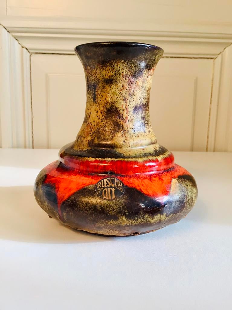 Vintage West-Germany vaas, Antiek en Kunst, Antiek | Vazen, Verzenden
