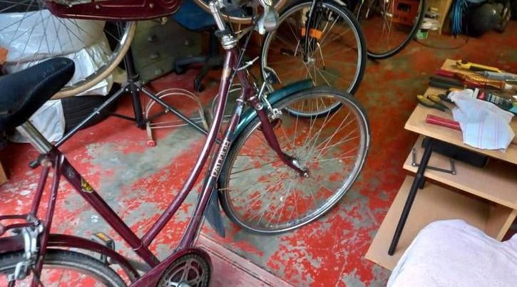 Velo mixte  RALEIGH  collector de 1977, Enlèvement