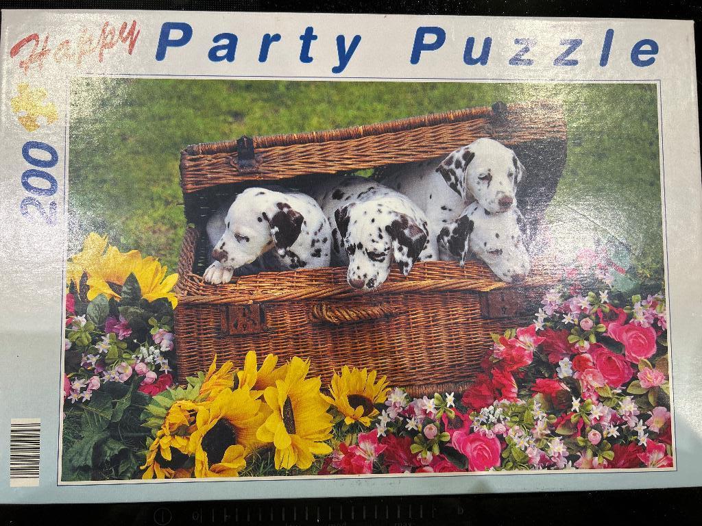 Puzzel 200 stukken dalmatiërs, Ophalen, Meer dan 50 stukjes, Gebruikt, 6 jaar of ouder