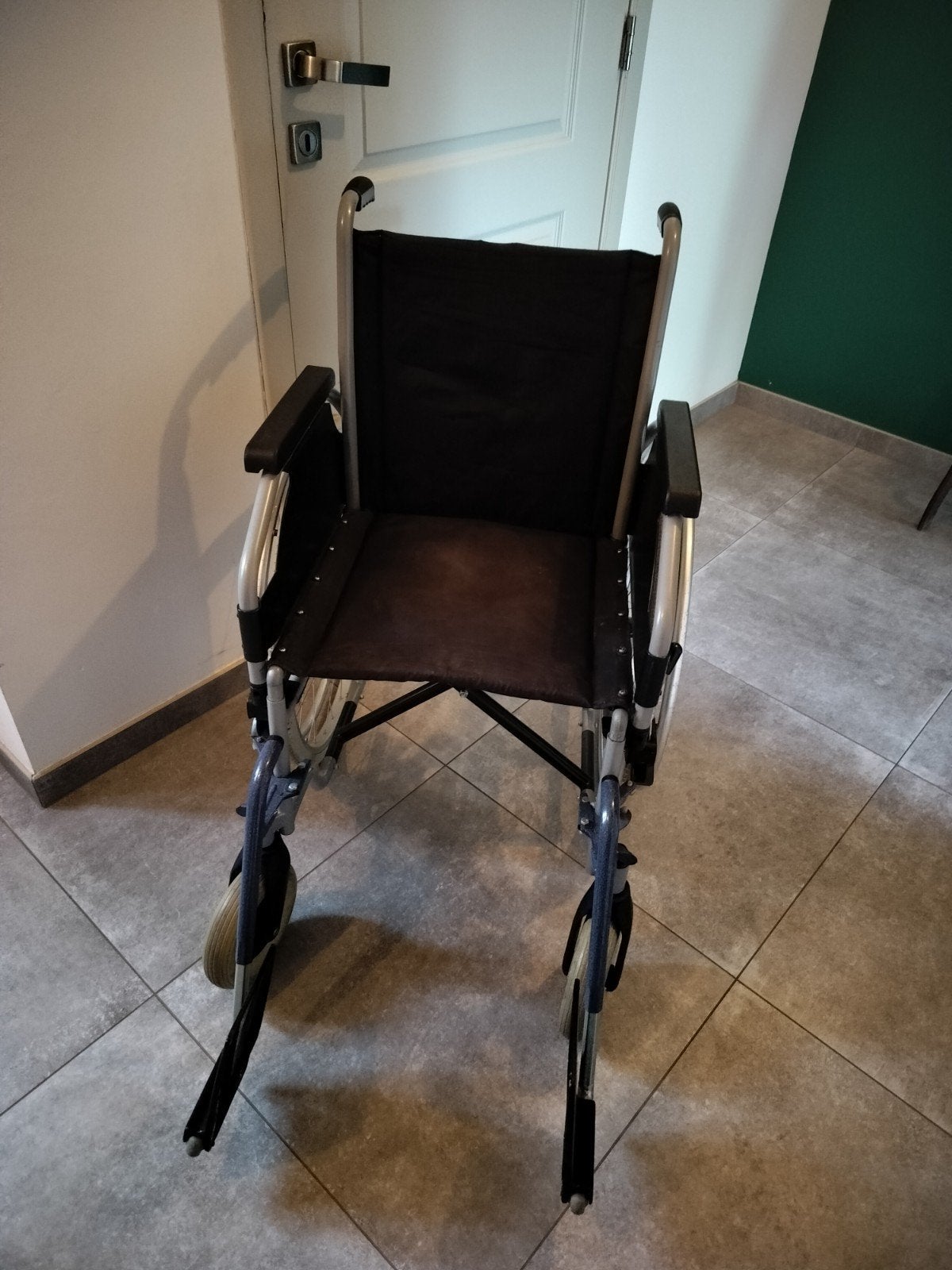 chaise roulante, Enlèvement