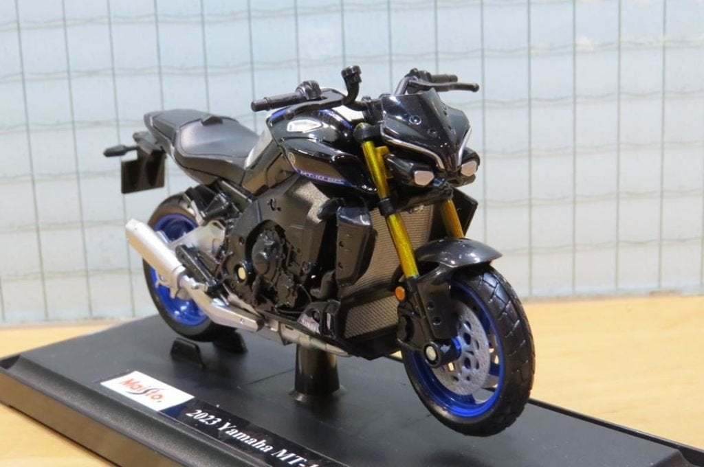 Yamaha MT-10 SP 1:18 39300-23090, Hobby & Loisirs créatifs, Voitures miniatures | 1:18, Enlèvement ou Envoi, Neuf, Moteur, Maisto