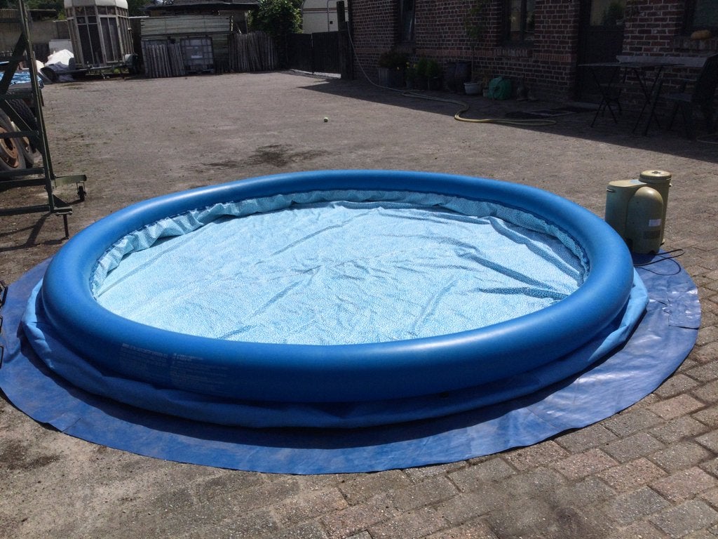 Piscine Intex 3,66 m, Jardin & Terrasse, Enlèvement, Utilisé