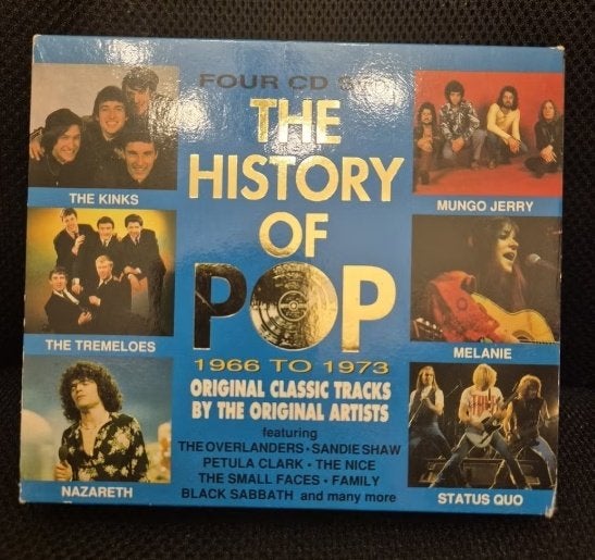 The History of Pop 1966–1973 (4 CD Set)– in zeer goede staat, Cd's en Dvd's, Ophalen of Verzenden, Pop