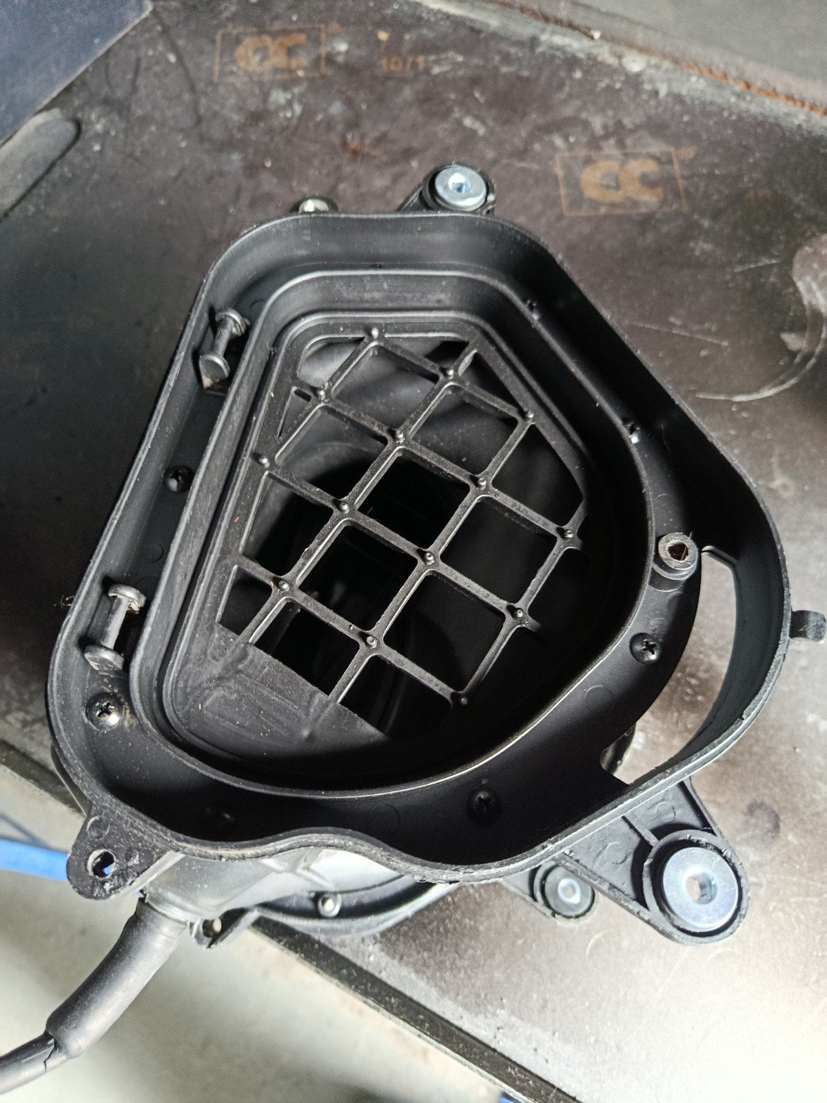 Luchtfilterkast RM 125, Motoren, Ophalen
