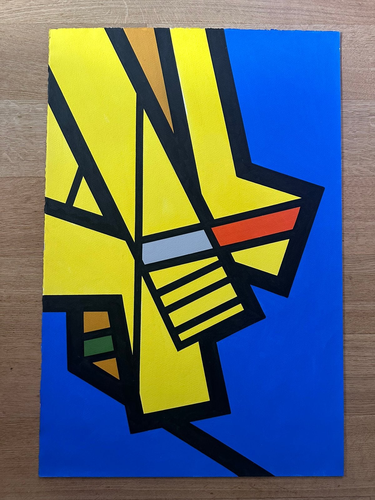 Guy Vandenbranden 1985 Origineel werk, Antiek en Kunst, Ophalen of Verzenden