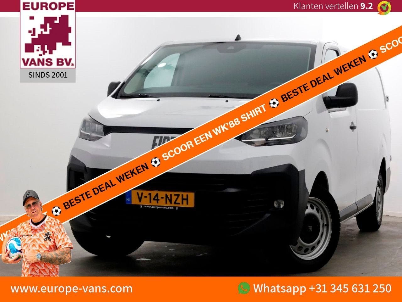 Fiat Scudo 2.0 Diesel 145pk Automaat L3 Airco/Navi/Camera 09, Auto's, Bestelwagens en Lichte vracht, Bedrijf, ABS, Airconditioning