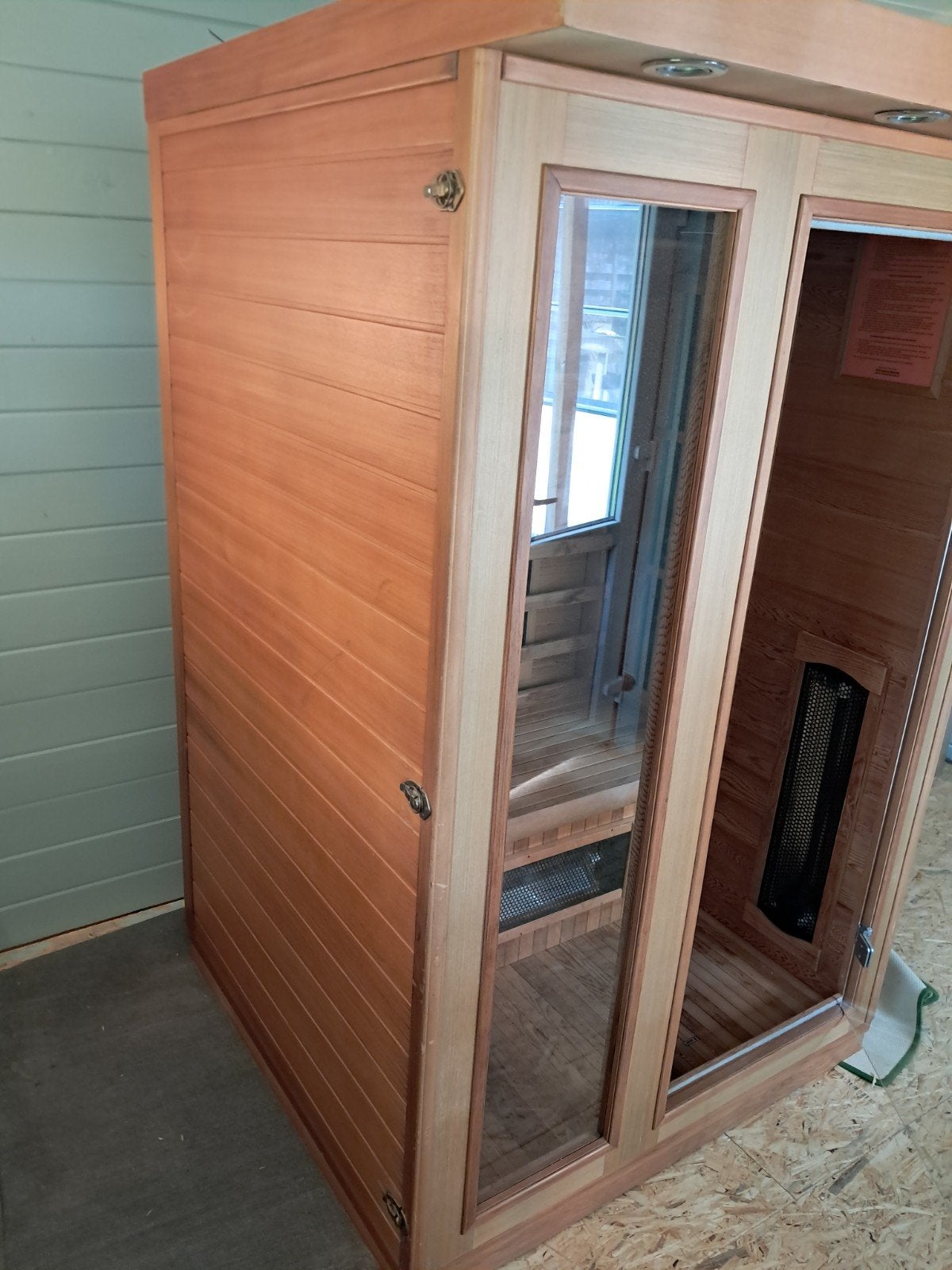 Super Sauna infraplus 2 infraroodcabine, Sport en Fitness, Ophalen, Infrarood