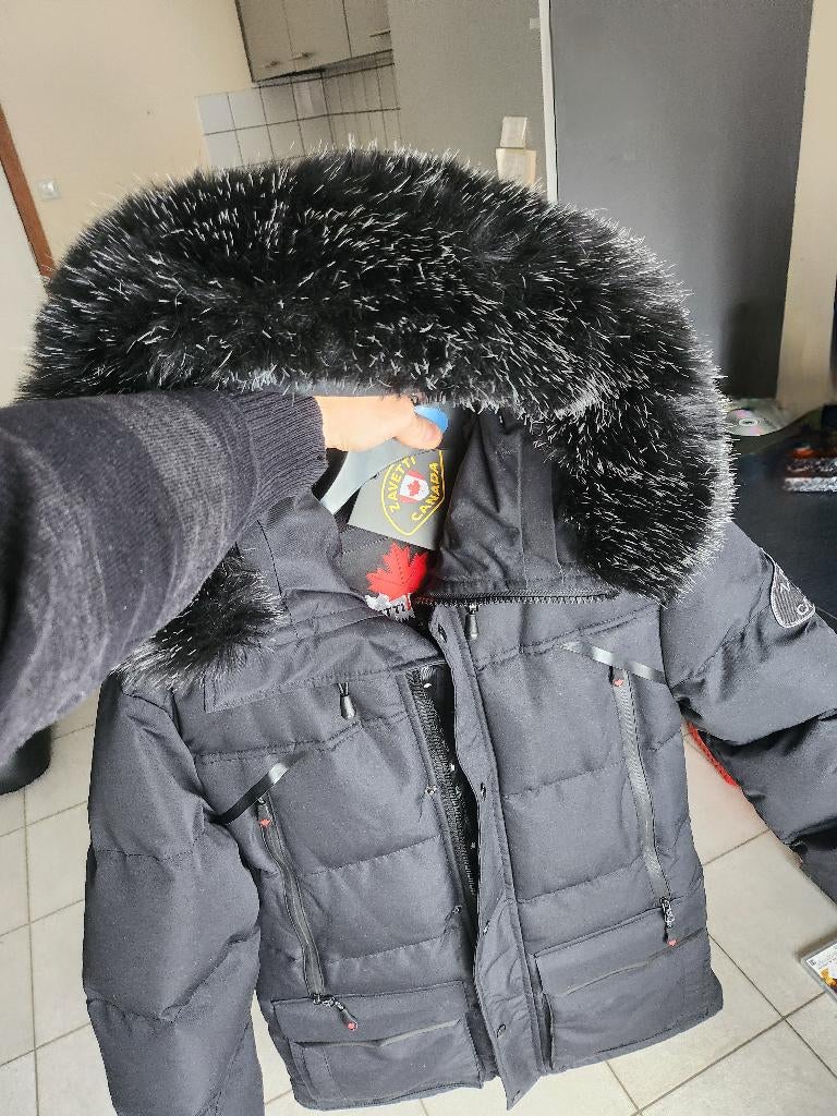 PARKA NEUF S. Zavetti Canada Men Neuf, Neuf, Zavetti Canada, Enlèvement, Taille 46 (S) ou plus petite
