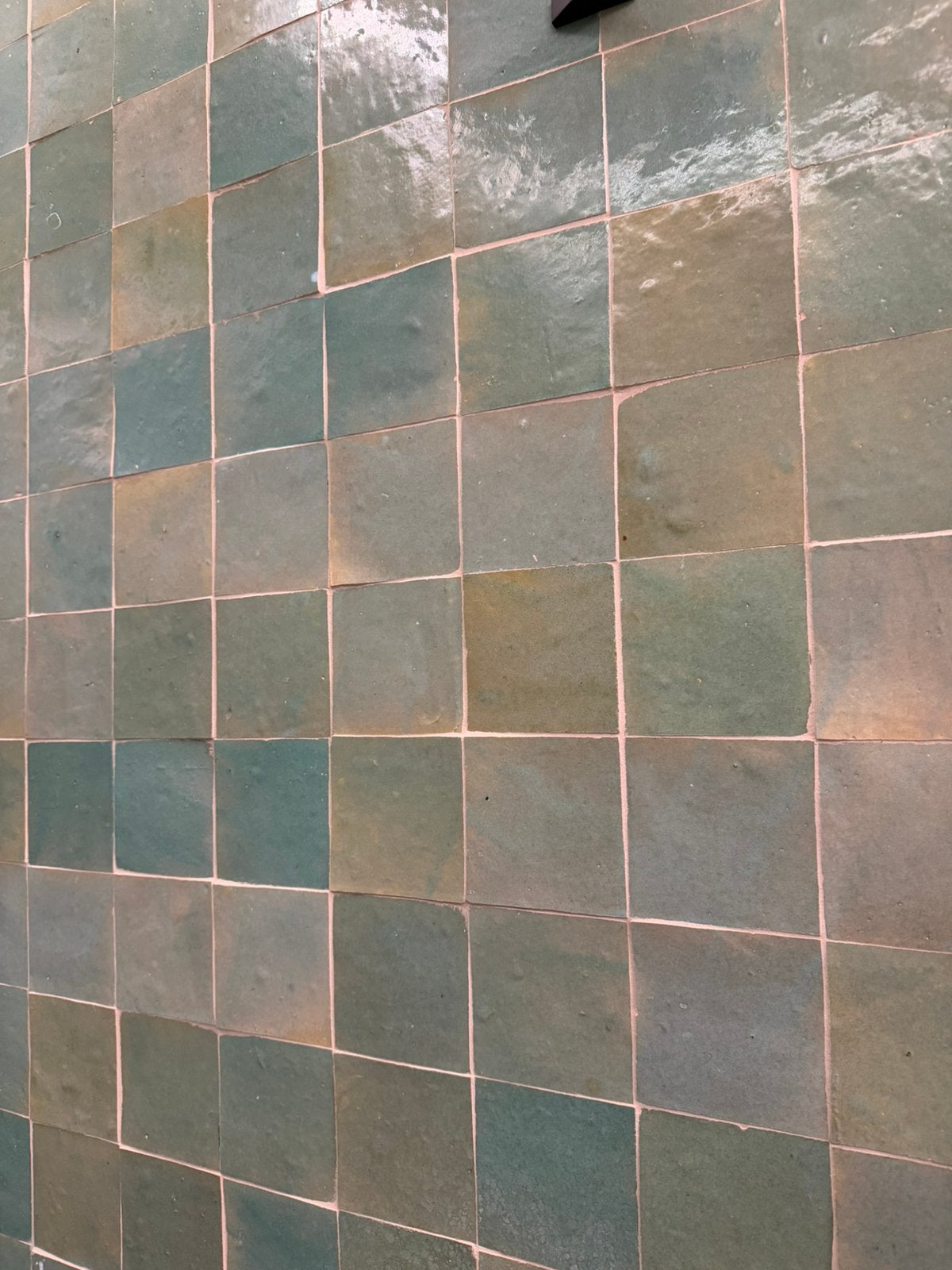 Carreaux marocains verts faits à la main, Moins de 20 cm, Céramique, Enlèvement, Neuf