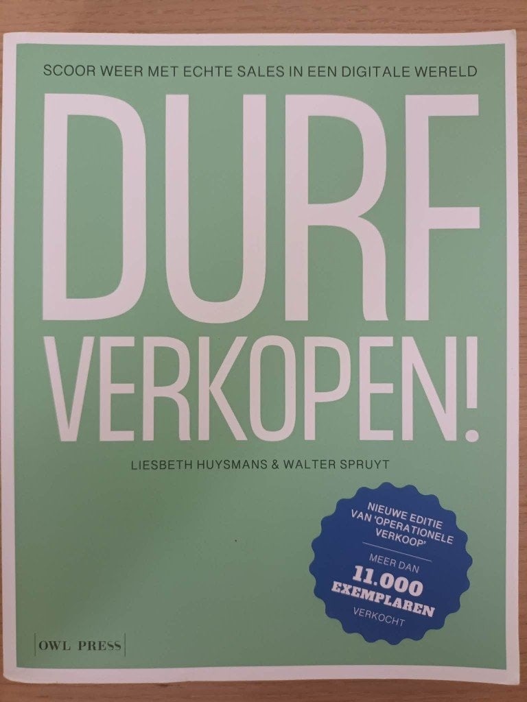 Durf verkopen!, Livres, Économie, Management & Marketing, Comme neuf, Économie et Marketing, Enlèvement ou Envoi