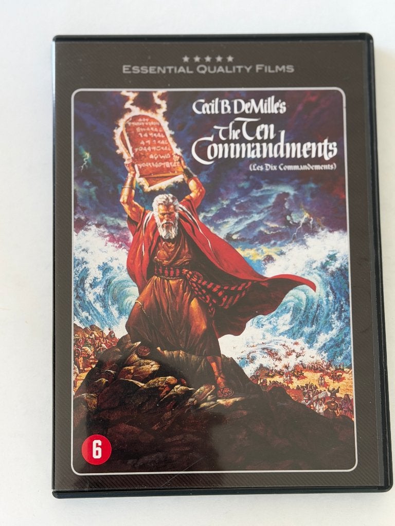The Ten Commandments (2-DVD), CD & DVD, À partir de 6 ans, Anglais, Néerlandais, Utilisé