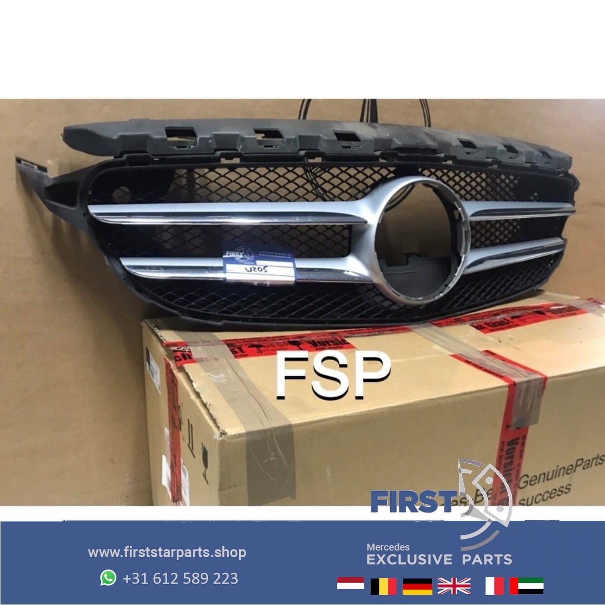 W205 C205 Avantgarde GRIL Mercedes CKlasse 205 2014-2020 GRI, Utilisé, -, -, Enlèvement ou Envoi