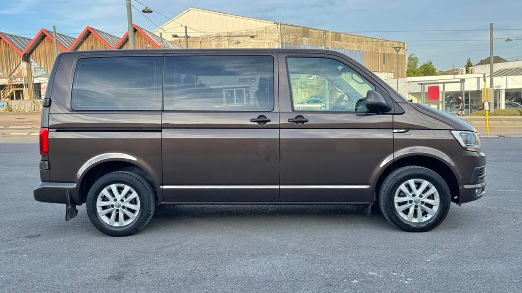 Vw T6 Double Cabine 2.0TDI DSG HIGHLINE Avec Contrôle Techni, Autos, Entreprise, Automatique, 140 kW, MPV ou Monospace
