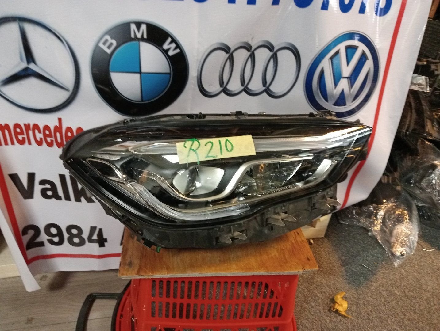 Mercedes GLA H247 LED performance koplamp unit, Gebruikt, -, Ophalen of Verzenden, -