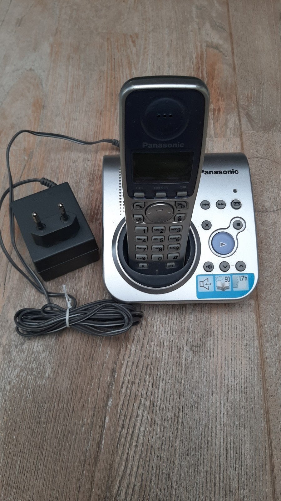 draagloze tekefoon, Ophalen, Gebruikt, 2 handsets, Stralingsarm
