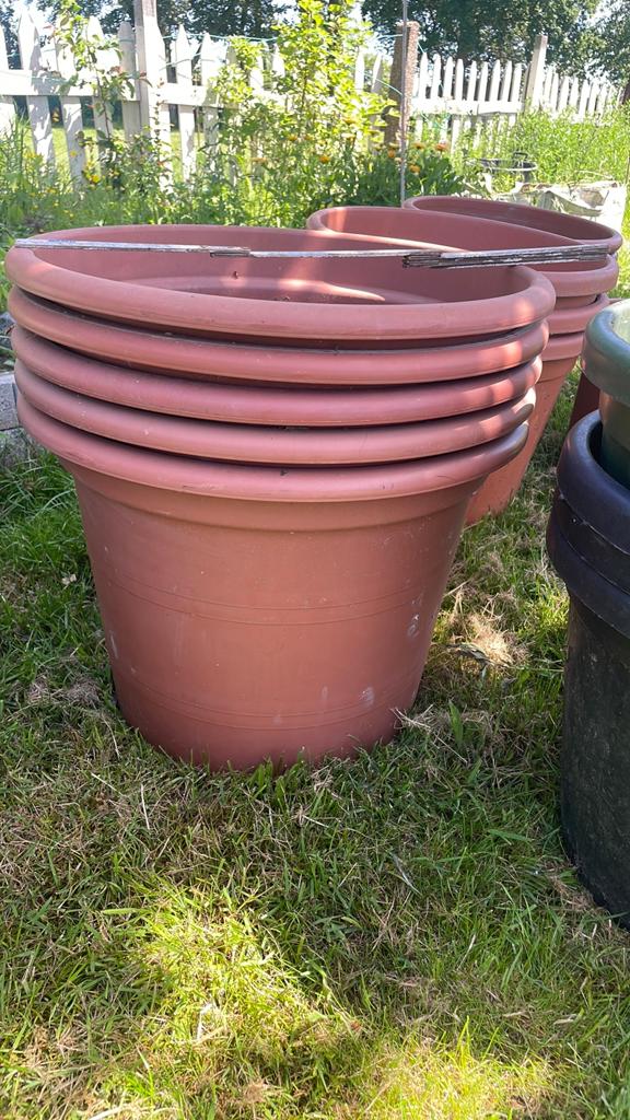 Pots de fleurs, Jardin & Terrasse, Enlèvement, Utilisé, Synthétique