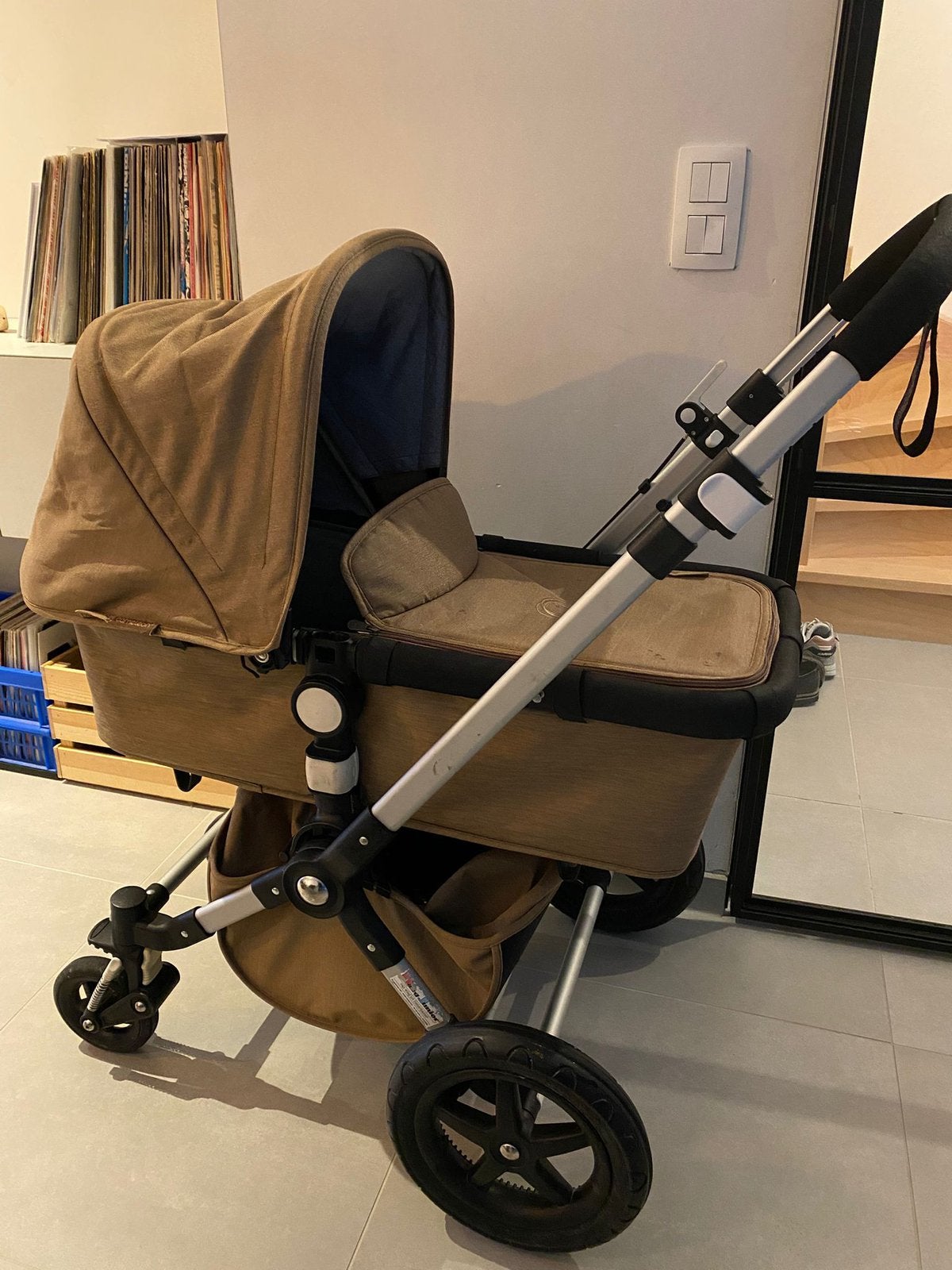 Bugaboo Cameleon 3 met verschillende toebehoren, Kinderen en Baby's, Kinderwagens en Combinaties, Ophalen, Gebruikt, Bugaboo, Verstelbare duwstang