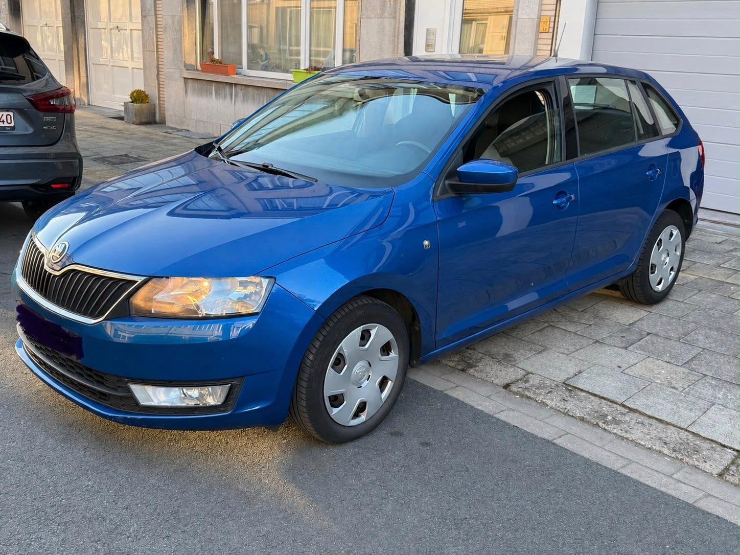 Škoda Rapid 1.6 TDI Diesel – 2014 – Euro 5 – Airco, Auto's, Euro 5, Diesel, Particulier, 66 kW