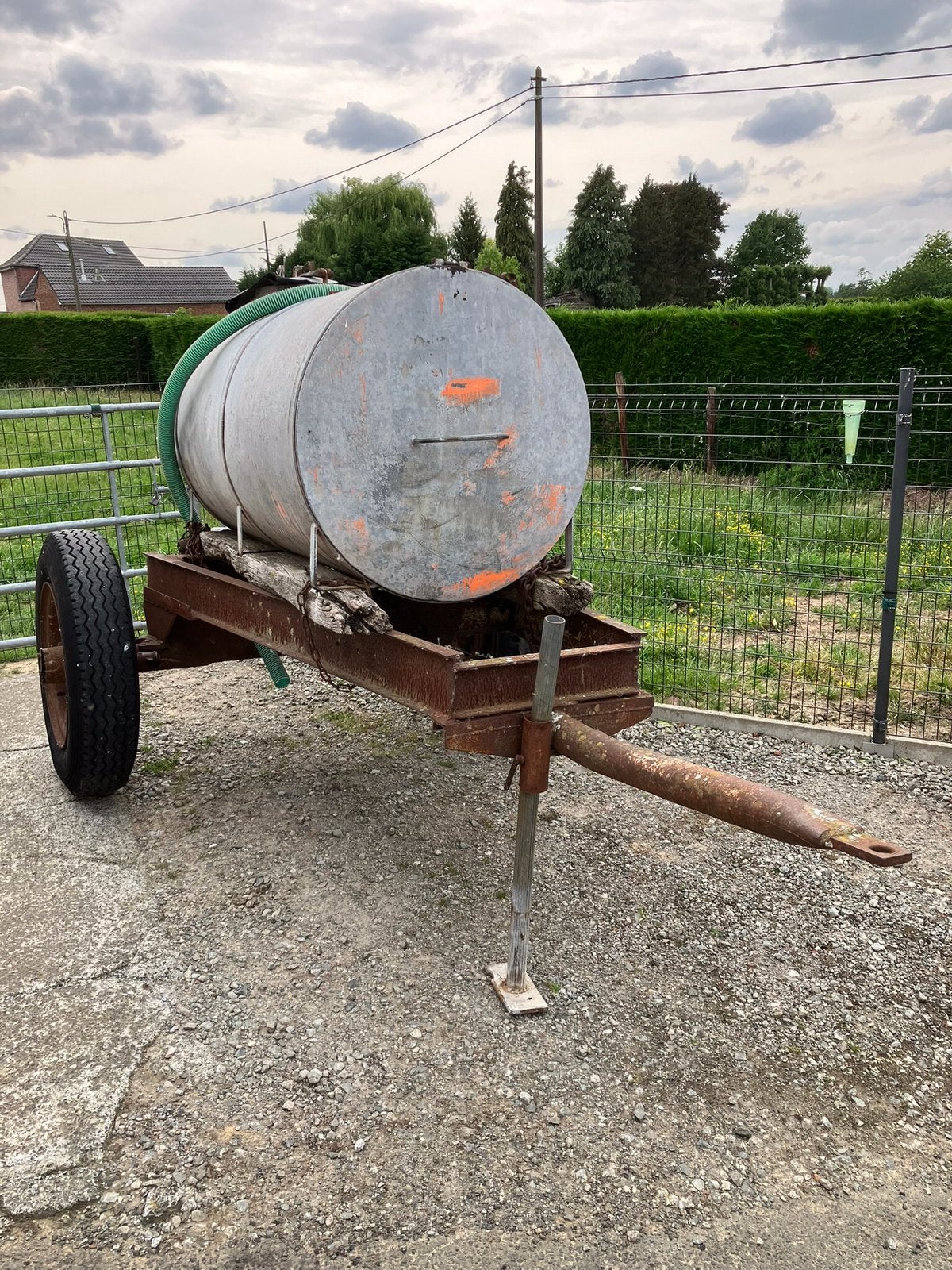 Watervat, Ophalen