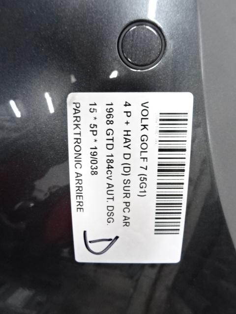 CAPTEUR AIDE AU STATIONNEMENT Volkswagen Golf VII (AUA), Utilisé, Volkswagen
