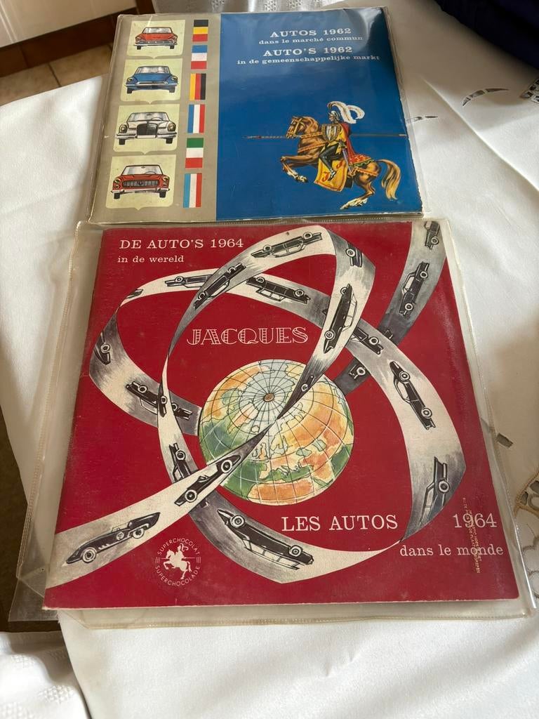 2 Albums Jacques auto 62et 64 complets très bons état, Collections, Enlèvement ou Envoi, Utilisé, Voitures
