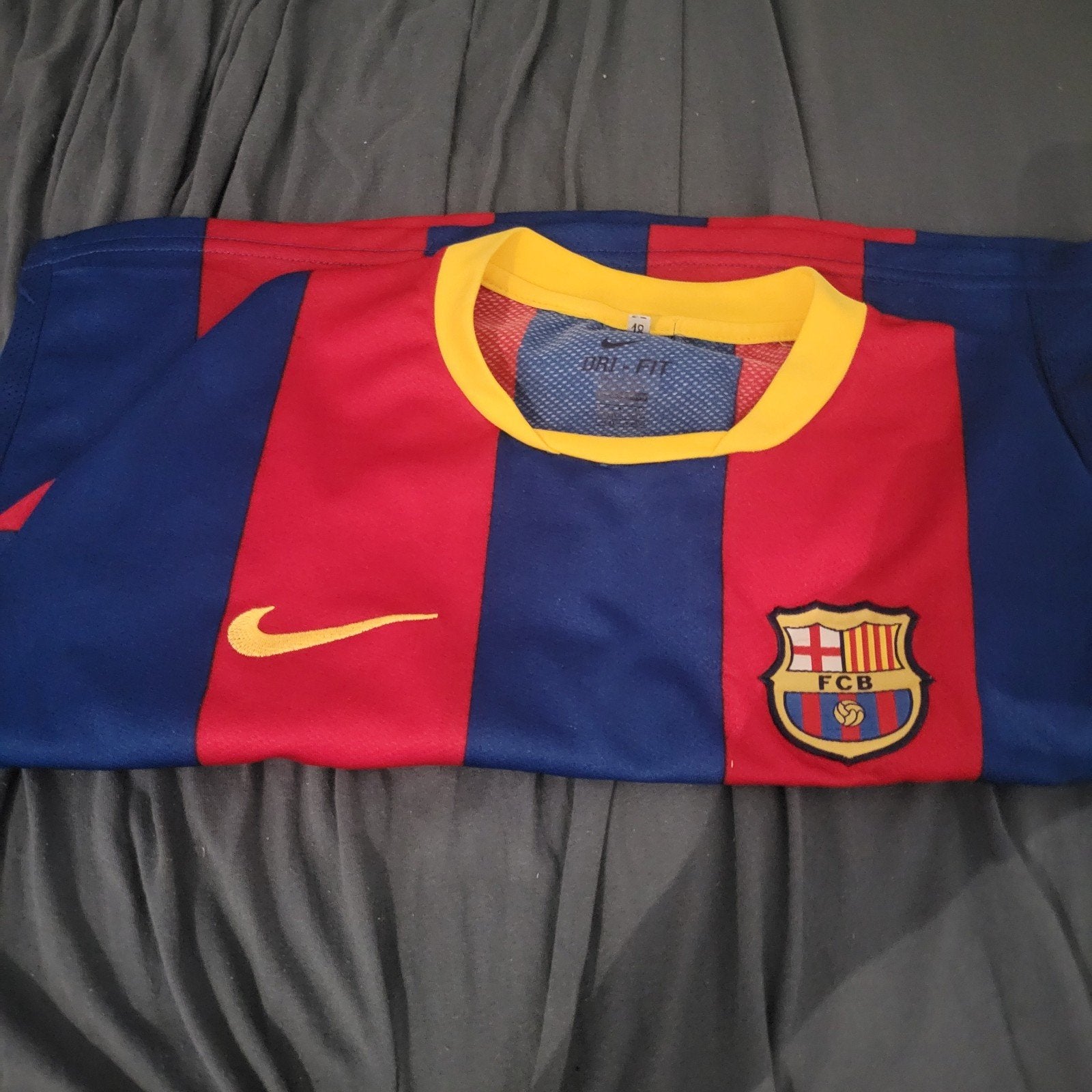 maillot de Barcelone David Villa, Taille S, Enlèvement ou Envoi, Utilisé, Maillot