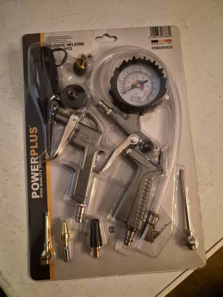 Powerplus compressor accessoires, Doe-het-zelf en Bouw, Ophalen, Nieuw
